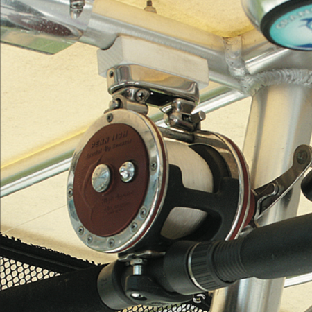TACO Marine Reel Hangers with Rod Tip Holder Kit, SS316L, Adjusts 1.875 to 3.875 in — Quality Boat Parts