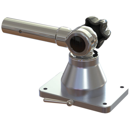 TACO Marine Grand Slam 170-2 Center Rigger Mount, For 1-1/8 in Poles, 18-Degree Locking — Quality Boat Parts