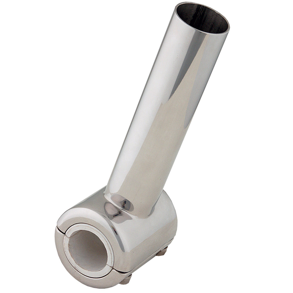TACO Marine Fixed Clamp-On Center Rigger Mount, 1-1/8 in, 3/4 in & 1 in Pipe, SS316 — Quality Boat Parts