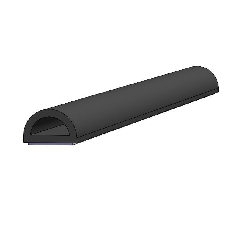 TACO Marine Weather Seal Tape, 10 ft, 3/8 in H, 5/8 in W, Black — Quality Boat Parts