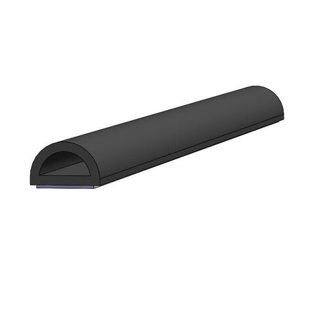 TACO Marine Weather Seal Tape, 10 ft, 3/8 in H, 5/8 in W, Black — Quality Boat Parts