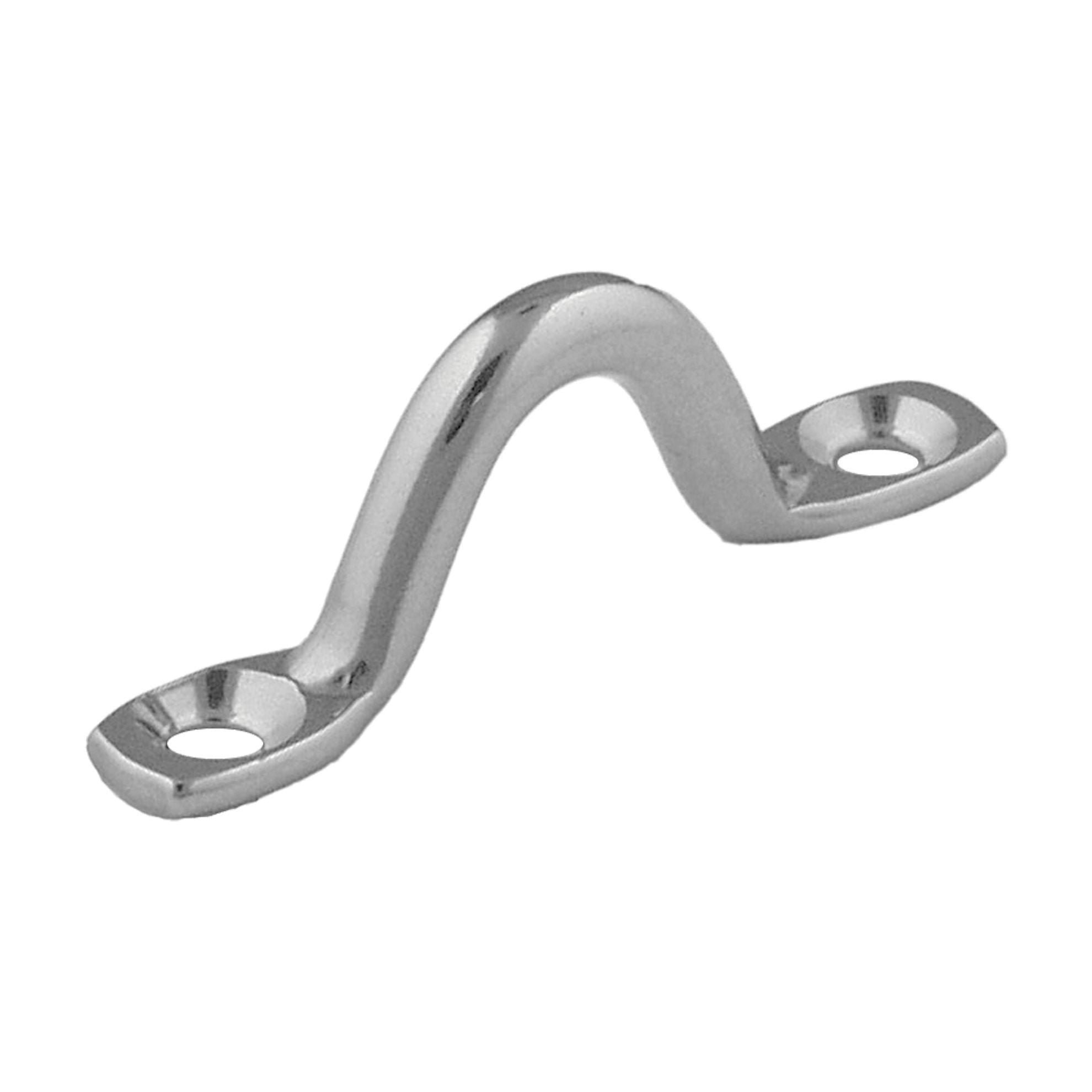 TACO Marine Stamped Stainless Steel Eye Straps, 4pk, Type-304 SS, 1/2 in Opening — Quality Boat Parts