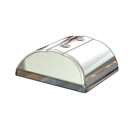 TACO Marine SuproFlex Rub Rail End Cap, For V11-9970, Large, Type-316L SS, Mirror Polish — Quality Boat Parts