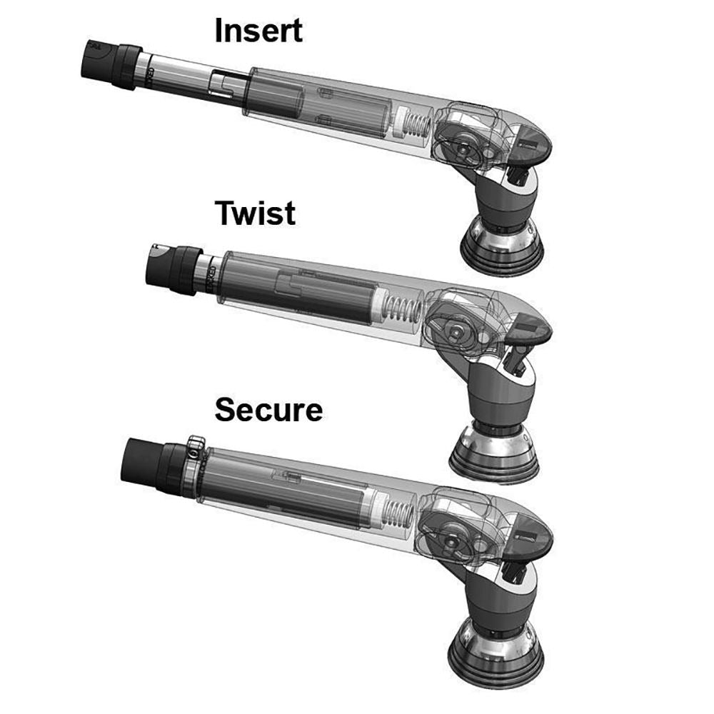 TACO Marine Pro Series GS-500 Outrigger Mounts, For Carbon Fiber Tele-Outriggers Up to 24 ft, Twist & Lock Arm — Quality Boat Parts