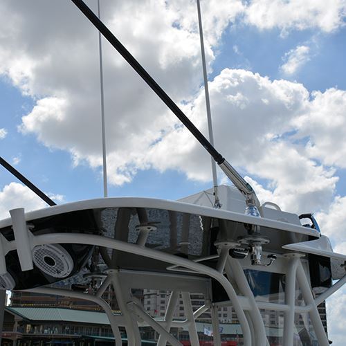 TACO Marine Pro Series GS-500 Outrigger Mounts, For Carbon Fiber Tele-Outriggers Up to 24 ft, Twist & Lock Arm — Quality Boat Parts