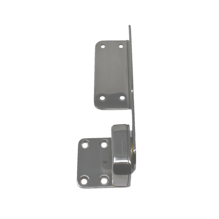 TACO Marine Command Ratchet Hinges, 9-3/8 in, Polished Type-304 Stainless Steel, Pair — Quality Boat Parts