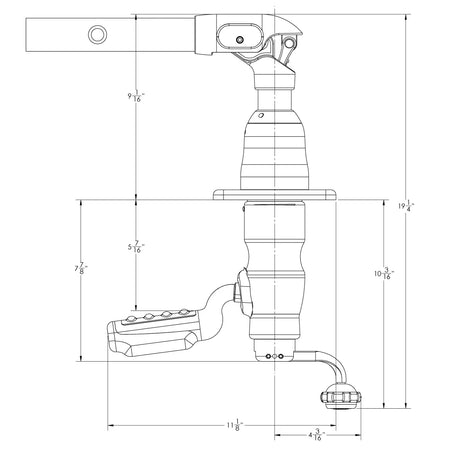 TACO Marine Grand Slam 380-LE Outrigger Mount Pair, For 1-1/2 in Outriggers, 25-40 ft Boats — Quality Boat Parts