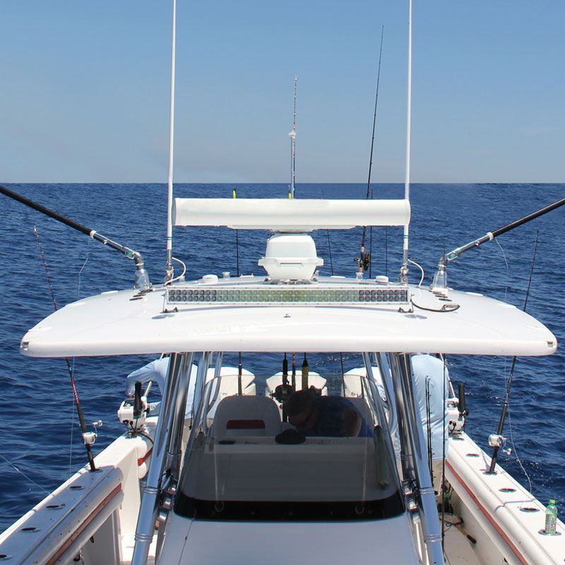 TACO Marine Grand Slam 380-LE Outrigger Mount Pair, For 1-1/2 in Outriggers, 25-40 ft Boats — Quality Boat Parts