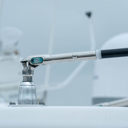 TACO Marine Grand Slam 380-LE Outrigger Mount Pair, For 1-1/2 in Outriggers, 25-40 ft Boats — Quality Boat Parts