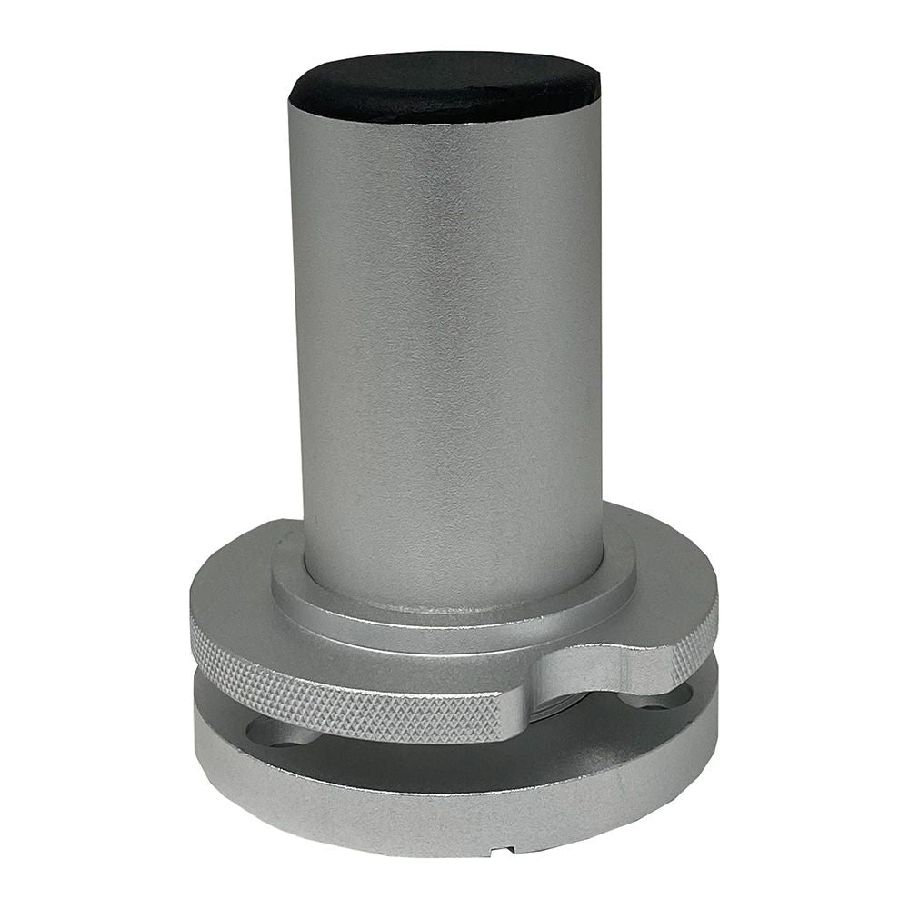 TACO Marine ShadeFin Mini Semi-Flush Mount, Backing Plate, 6061 Aluminum, Anodized Finish — Quality Boat Parts