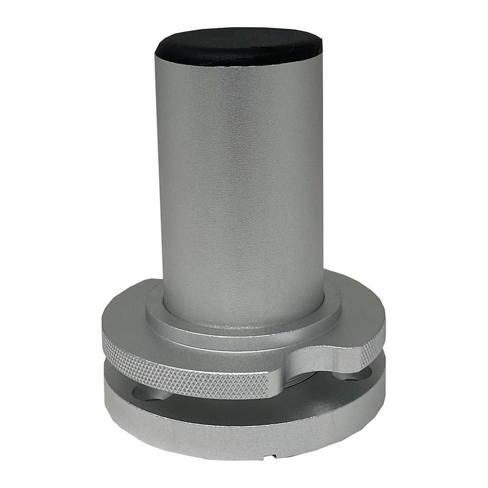 TACO Marine ShadeFin Mini Semi-Flush Mount, Backing Plate, 6061 Aluminum, Anodized Finish — Quality Boat Parts