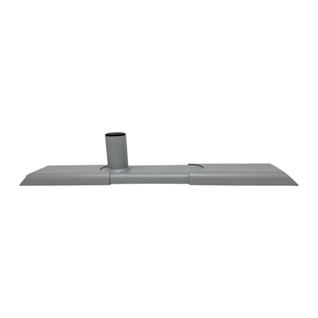 TACO Marine ShadeFin Mini Kayak Mount, For Sit-on-Top Kayaks, YakAttack GearTrac Compatible, 26.75 in Adjustable Base, Powder-Coated Aluminum, Misty Silver Finish — Quality Boat Parts