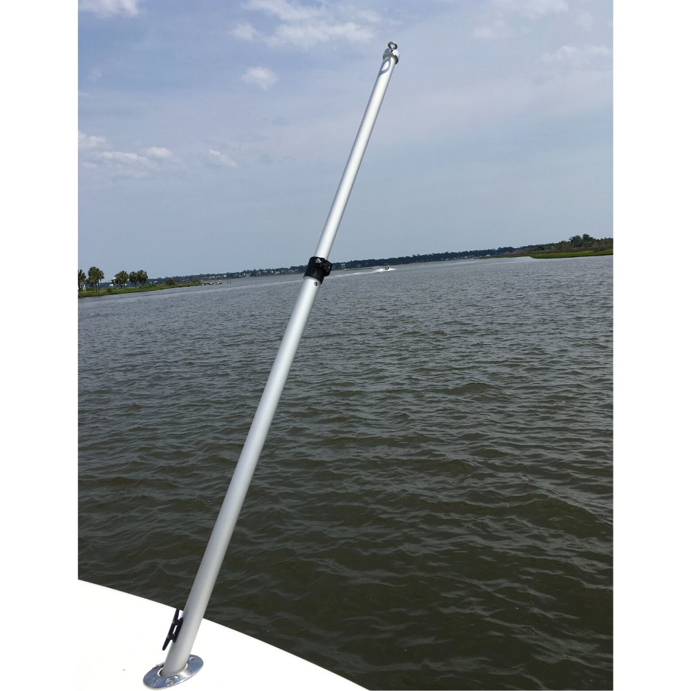 TACO Marine Tele-Sun Aluminum Shade Poles, 44.6-69.37 in, 2pk — Quality Boat Parts