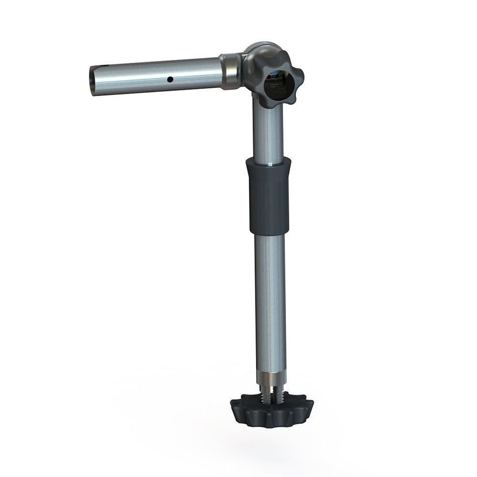 TACO Marine ShadeFin Adjustable Rod Holder Mount, 316L SS, 15-Degree Detents — Quality Boat Parts