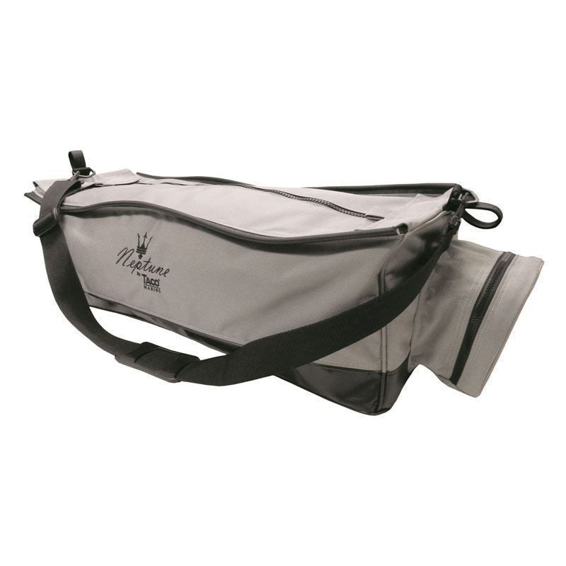 TACO Marine Neptune Leaning Post Tackle Storage Bag, 1000 Denier Fabric, Ballistic Nylon Bottom, YKK Marine Grade Zippers — Quality Boat Parts