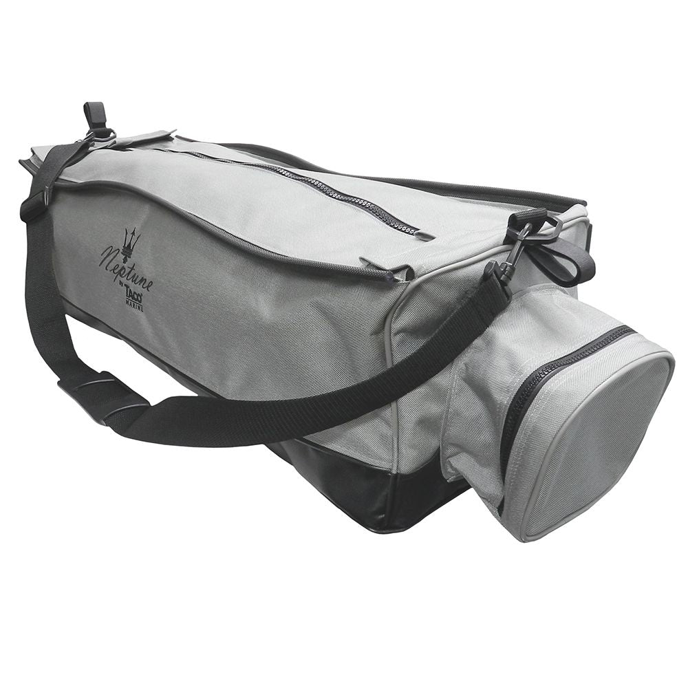 TACO Marine Neptune Leaning Post Tackle Storage Bag, 1000 Denier Fabric, Ballistic Nylon Bottom, YKK Marine Grade Zippers — Quality Boat Parts