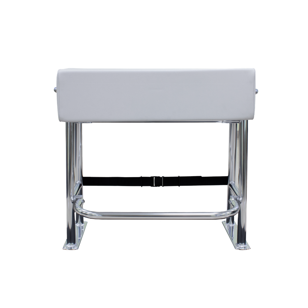 TACO Marine Neptune Premium Leaning Post, For Boats up to 30 ft, 33-1/2 x 39 x 27 in, 15-1/2 x 35 in Footprint, 4 Flush-Mount Rod Holders, Folding Footrest, 72qt Cooler Storage — Quality Boat Parts