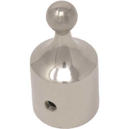 TACO Marine Ball & Socket Top Cap, For 7/8 in Tube, SS316L, Set Screw — Quality Boat Parts