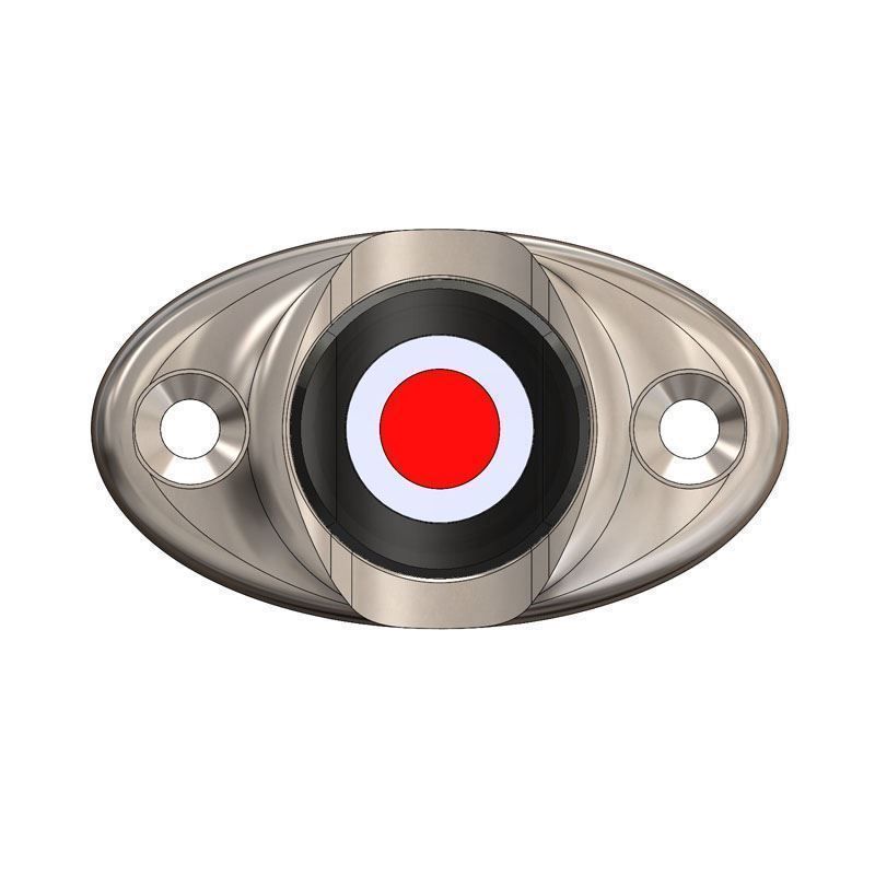 TACO Marine Surface Mount LED Side Navigation Light Set, For Boats up to 40 ft, 12-24VDC, IP68, 2nm — Quality Boat Parts