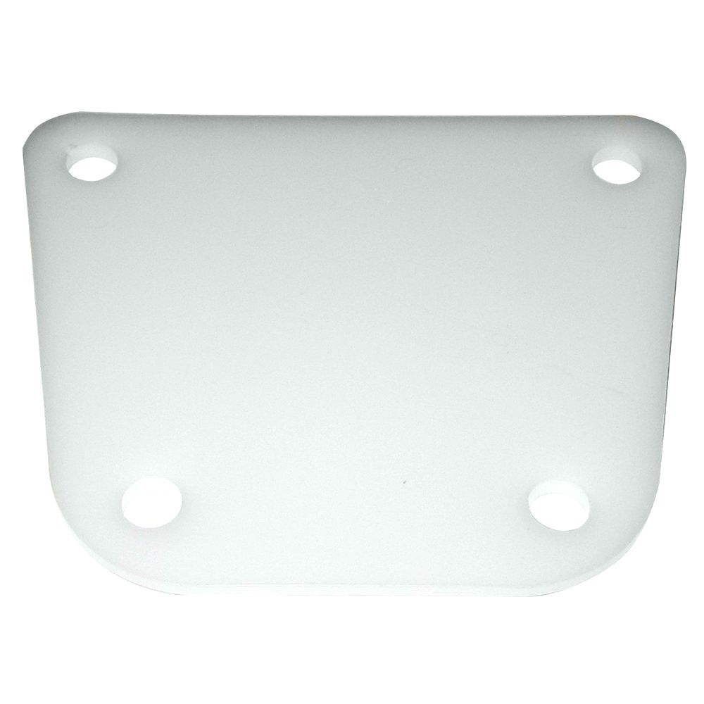 TACO Marine Table Column Wedge Plate, For F16-0080, Frosty White — Quality Boat Parts
