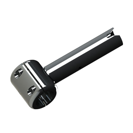 TACO Marine ShadeFin Fixed Clamp-On Mount, 3/4 in or 1 in Pipe, 1-1/4 in Tube, 316L SS — Quality Boat Parts