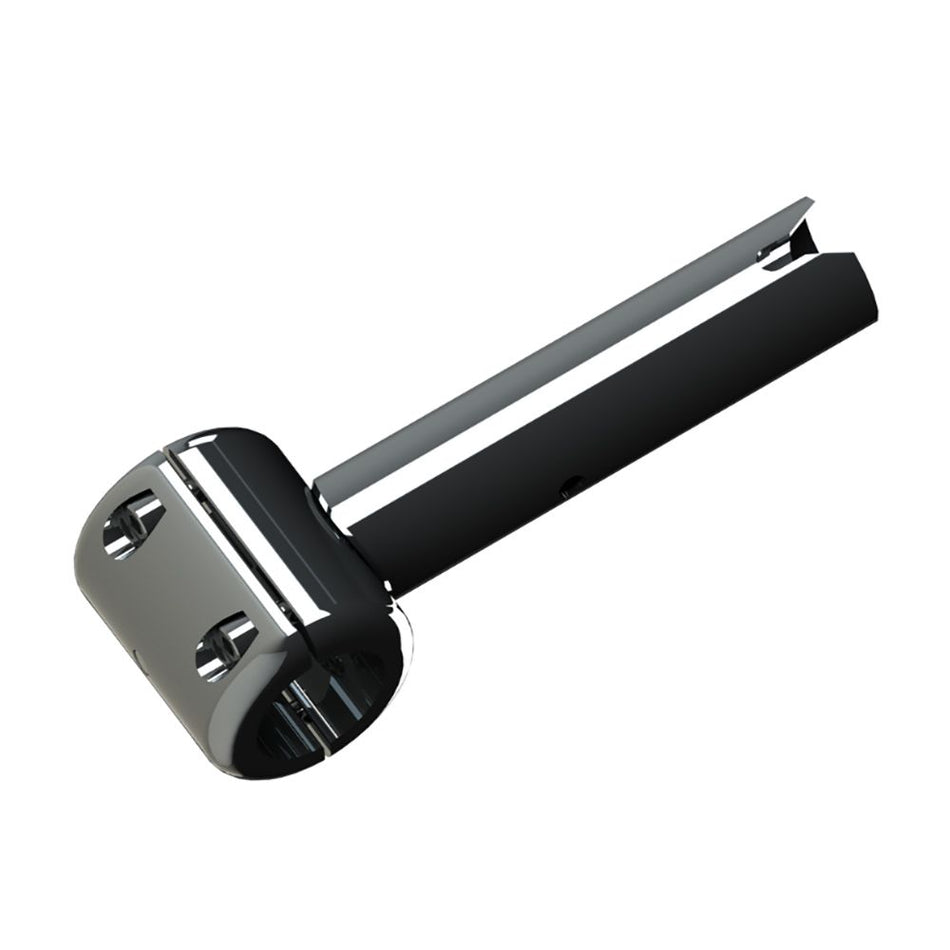 TACO Marine ShadeFin Fixed Clamp-On Mount, 3/4 in or 1 in Pipe, 1-1/4 in Tube, 316L SS — Quality Boat Parts