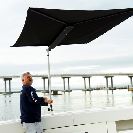 TACO Marine ShadeFin Telescopic Rod Holder Accessory, 42-67 in — Quality Boat Parts