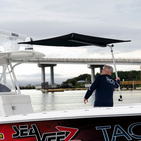 TACO Marine ShadeFin Telescopic Rod Holder Accessory, 42-67 in — Quality Boat Parts