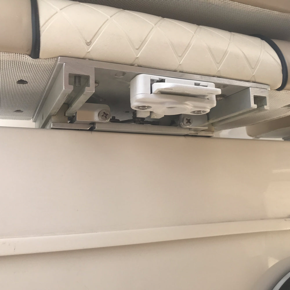 TACO Marine Low Profile Adjustable Seat Slide, 13 x 10 in, Detachable Mount, 7 Positions, 5-1/2 in Travel — Quality Boat Parts
