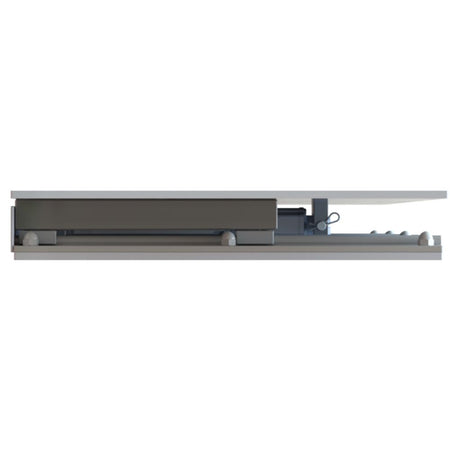 TACO Marine Electric Low Profile Adjustable Seat Slide, For 41-54 in Seats, 13-1/8 x 36 in, 5 in Travel, 12V DC, IP66 — Quality Boat Parts