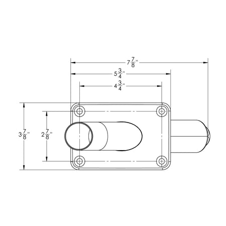 TACO Marine Striker Base Gunnel Mount, For 1-1/8 in Outrigger Poles, Cast 316 Stainless Steel, 12 Locking Positions, Pair — Quality Boat Parts