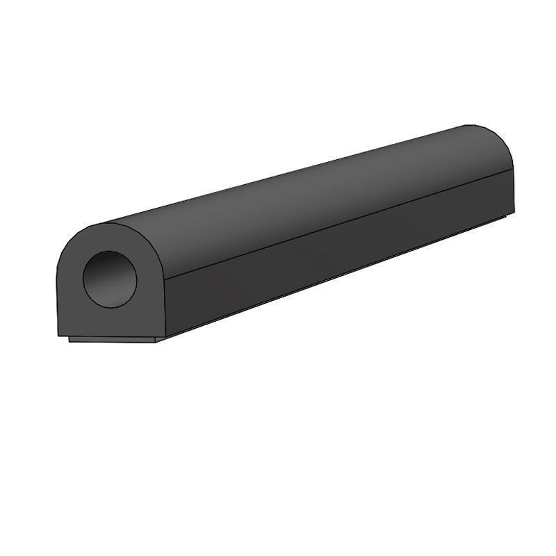 TACO Marine Weather Seal Tape, 10 ft x 1/2 in x 1/2 in, Black Rubber — Quality Boat Parts