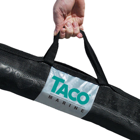 TACO Marine Outrigger Pole Carry Bag, 72 x 12 in, Black Mesh — Quality Boat Parts