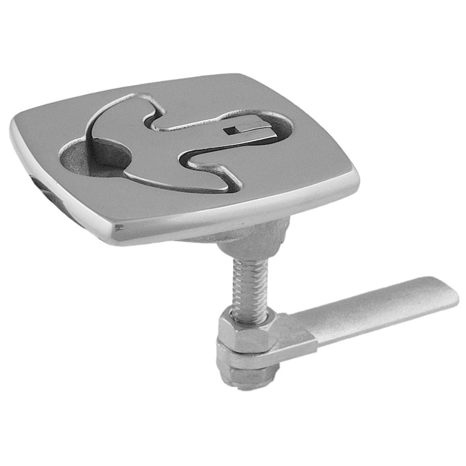 TACO Marine LATCH-tite Square Latch, 2-7/16 in, SS316, Polished — Quality Boat Parts