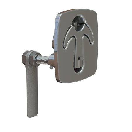 TACO Marine LATCH-tite Square Latch, 2-7/16 in, SS316, Polished — Quality Boat Parts