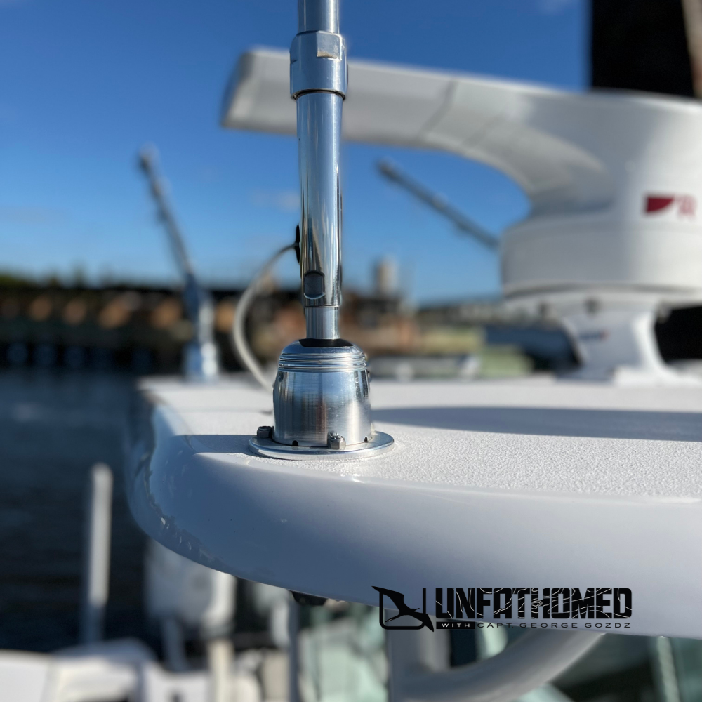 TACO Marine Grand Slam 800 VHF Antenna Mount, IP66, 1-14 Thread, Up to 2 in Hardtops — Quality Boat Parts