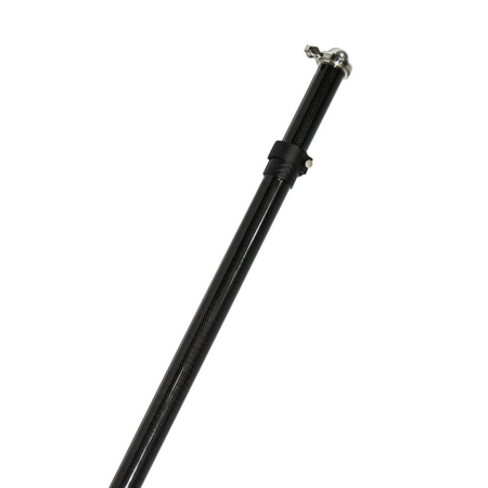 TACO Marine Tele-Sun Shade Poles, Carbon Fiber, 52.89-80.4 in, 1/4 in Pin, 2pk, Mesh Carry Bag — Quality Boat Parts