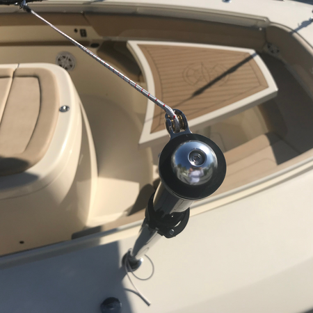 TACO Marine Tele-Sun Shade Poles, Carbon Fiber, 52.89-80.4 in, 1/4 in Pin, 2pk, Mesh Carry Bag — Quality Boat Parts