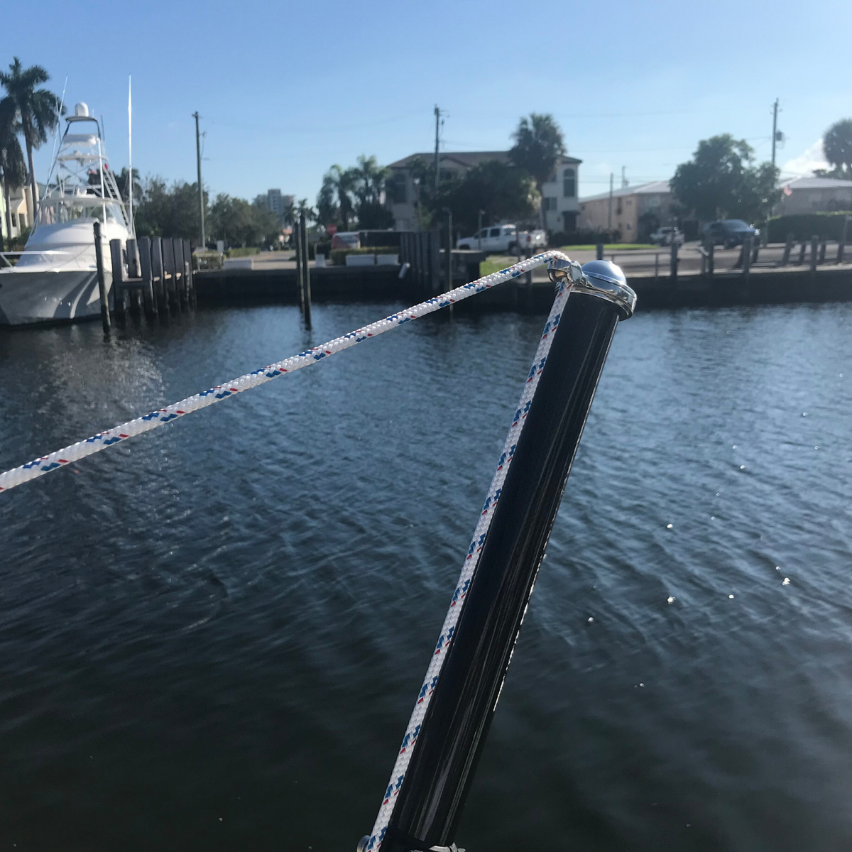 TACO Marine Tele-Sun Shade Poles, Carbon Fiber, 52.89-80.4 in, 1/4 in Pin, 2pk, Mesh Carry Bag — Quality Boat Parts