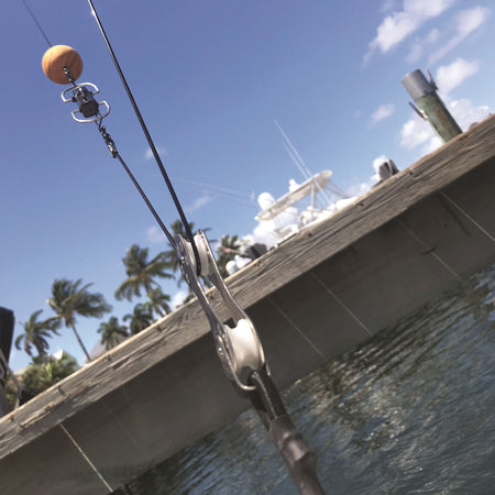 TACO Marine Premium Triple Braid Rigging Kit, For 18 ft Outriggers, 300 ft Dacron Cord — Quality Boat Parts