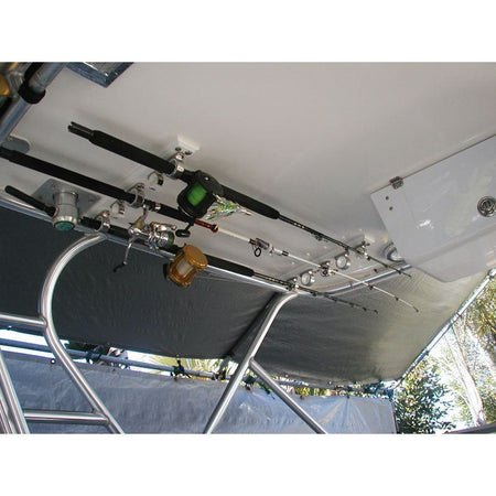 TACO Marine Rod Tip Holder & Rod Hanger Kit, Type-316L SS, Delrin Inserts — Quality Boat Parts