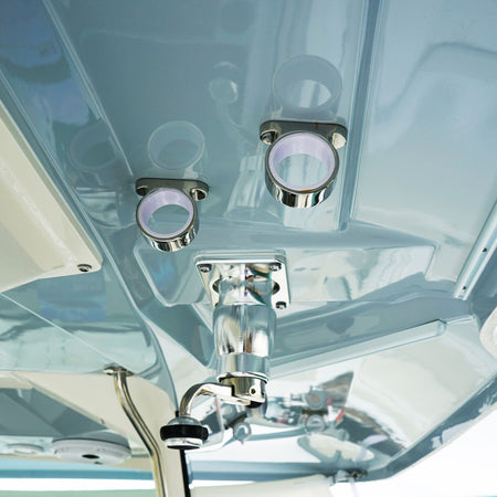 TACO Marine Rod Tip Holder & Rod Hanger Kit, Type-316L SS, Delrin Inserts — Quality Boat Parts