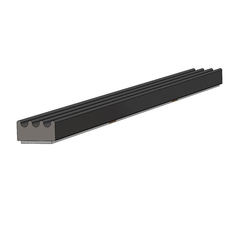 TACO Marine Weather Seal Tape, 10 ft, 3/16 in x 3/8 in, Black — Quality Boat Parts
