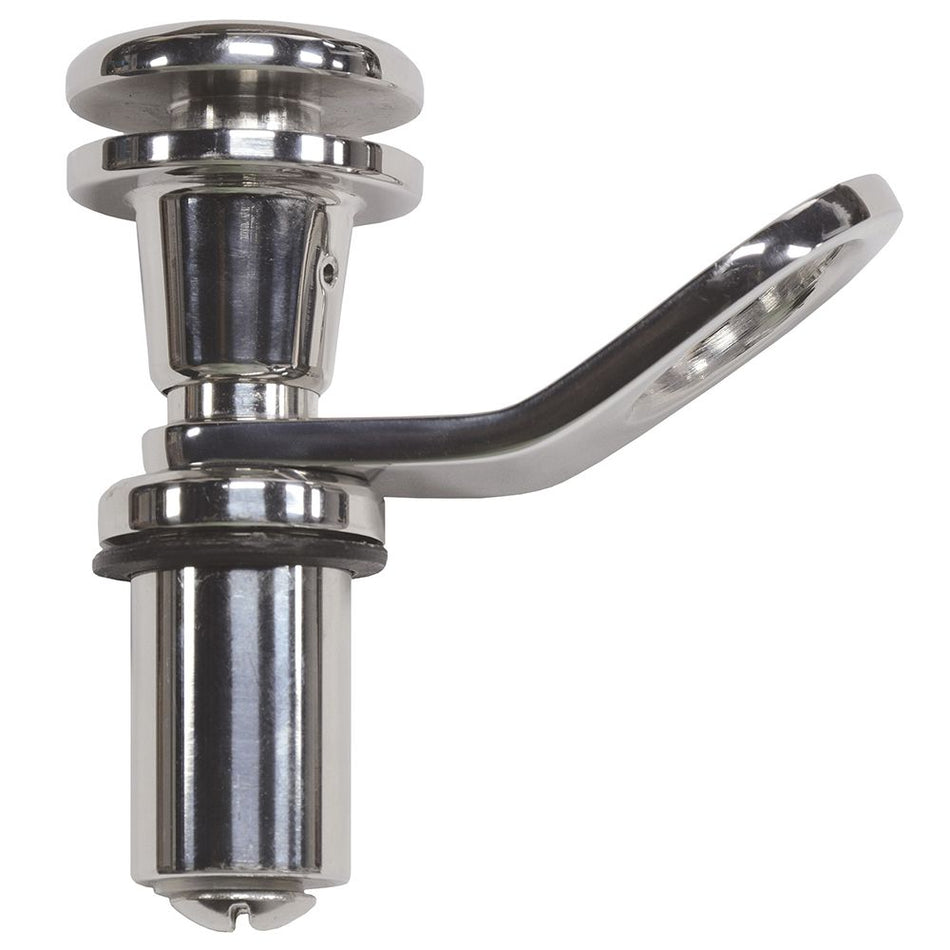 TACO Marine Pontoon Fender Lock, SS316, 1 in Button, Fits 1 in to 1-1/4 in Square Tubes — Quality Boat Parts