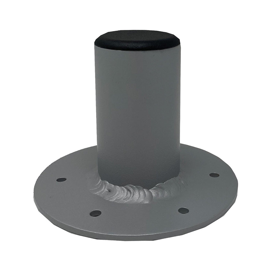 TACO Marine ShadeFin Mini Deck Mount, Backing Plate, Powder-Coated 6061 Aluminum — Quality Boat Parts