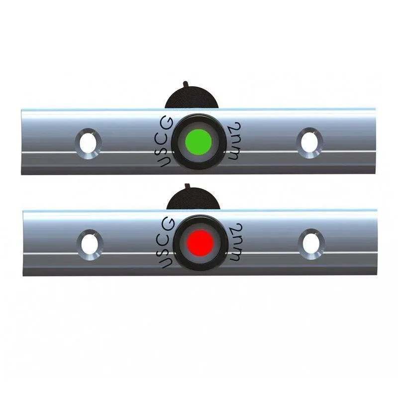 TACO Marine Rub Rail Mounted LED Navigation Light Set, 4 in, Port and Starboard, 12-14VDC, IP68, 2 NM — Quality Boat Parts