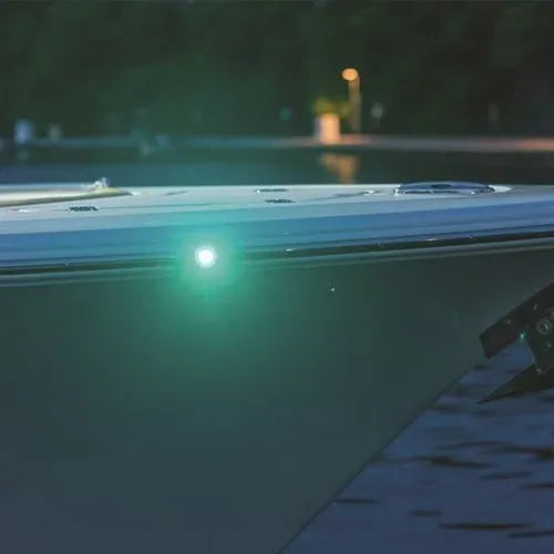 TACO Marine Rub Rail Mounted LED Navigation Light Set, 4 in, Port and Starboard, 12-14VDC, IP68, 2 NM — Quality Boat Parts