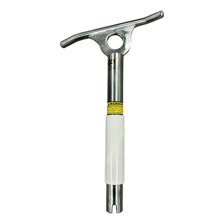TACO Marine Multi-Purpose Portable Cleat, 15 Degree, Type-304 Stainless Steel, Standard Rod Holder Fit — Quality Boat Parts