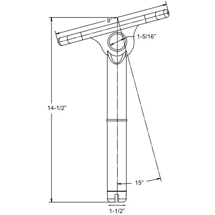 TACO Marine Multi-Purpose Portable Cleat, 15 Degree, Type-304 Stainless Steel, Standard Rod Holder Fit — Quality Boat Parts