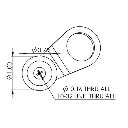 TACO Marine Quick Release Fender Lock, For Pontoon Boats, Fits 1 to 1-1/4 in Square Tube, 1 in Button, 6000-Series Aluminum, Satin Anodized — Quality Boat Parts